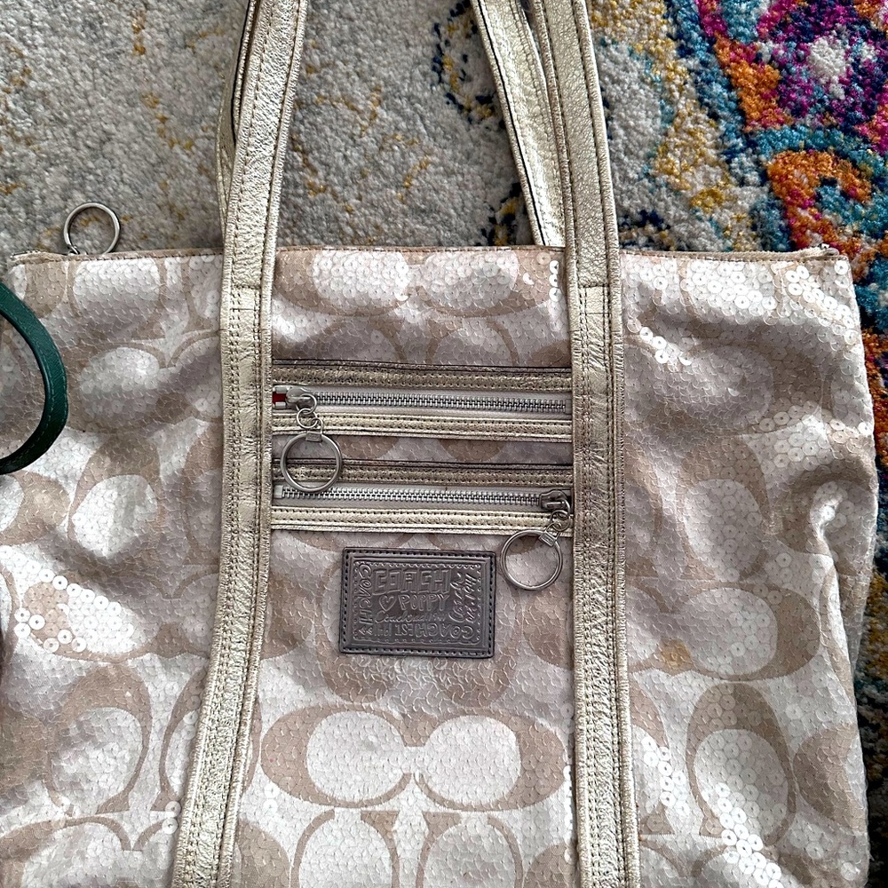 Genuine Coach Sequin Purse